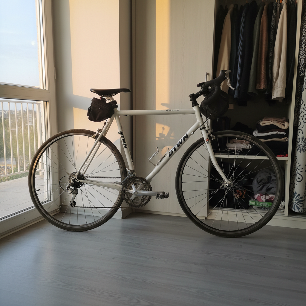 Bicicleta Btwin Blanca Adulto