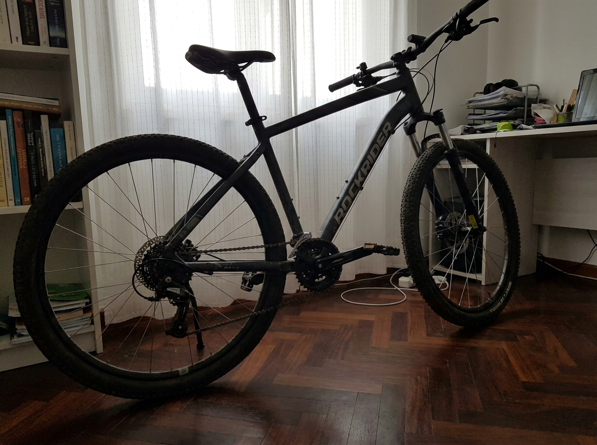 Bicicleta MTB Travesía Expl 50 Gris Oscuro