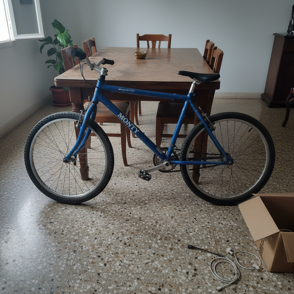 Bici Monty Trial Azul