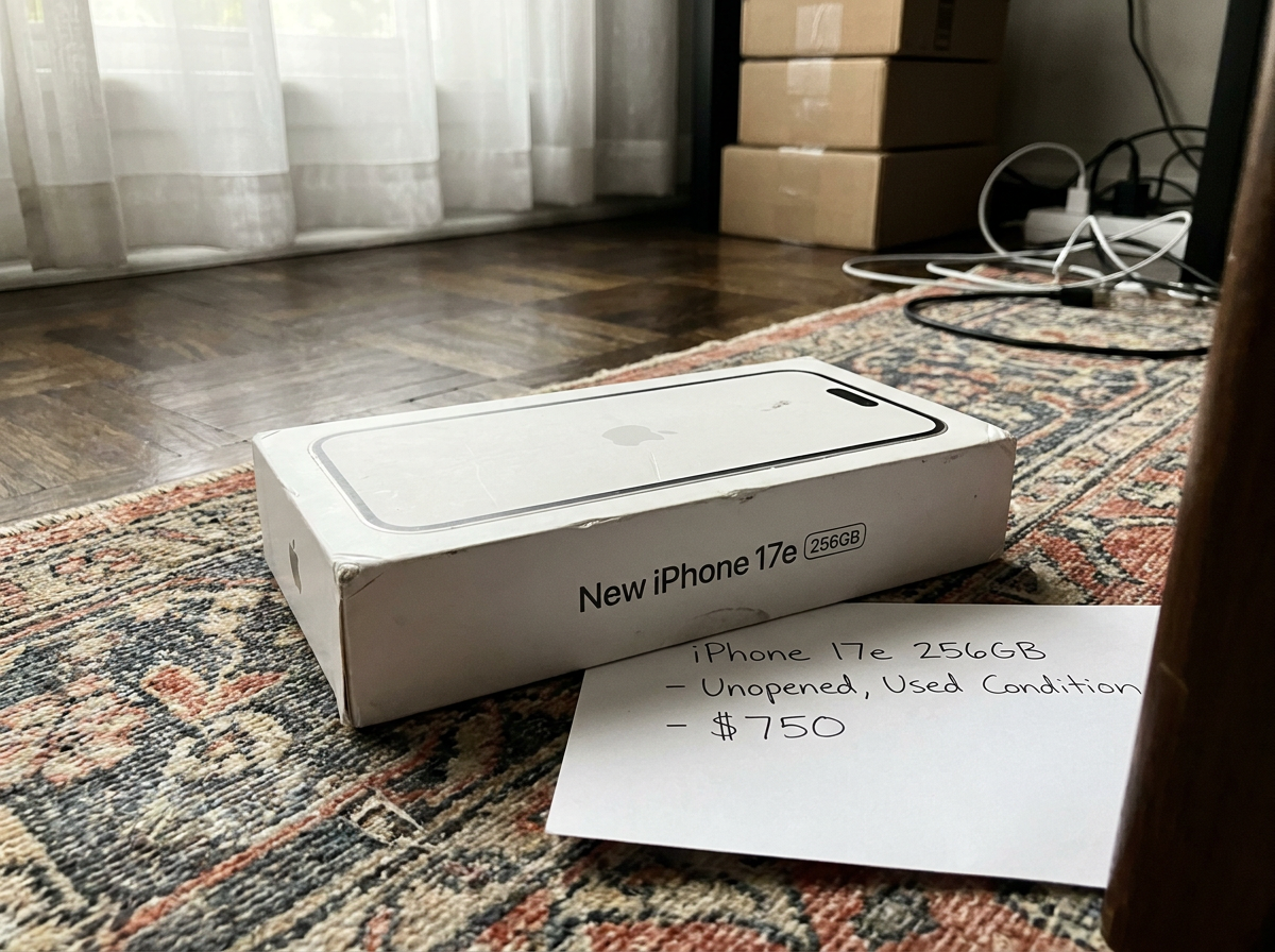 iPhone 17e 256GB Nuevo Sin Abrir