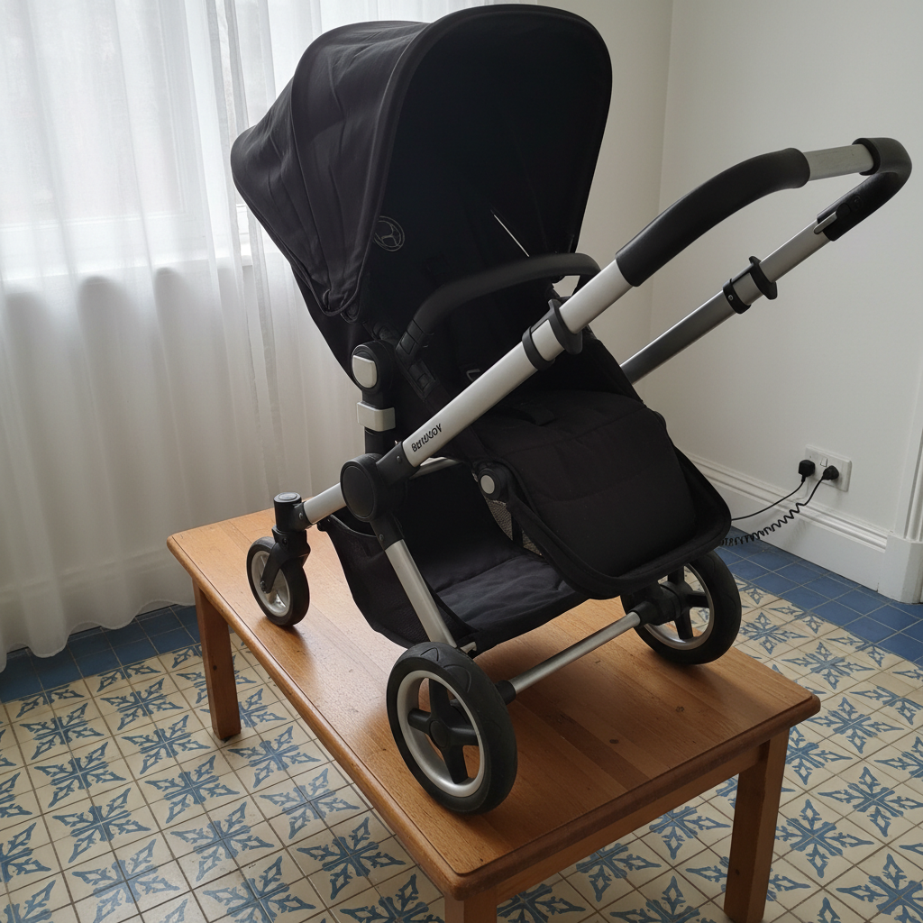 Carrito Bebé Bugaboo Negro