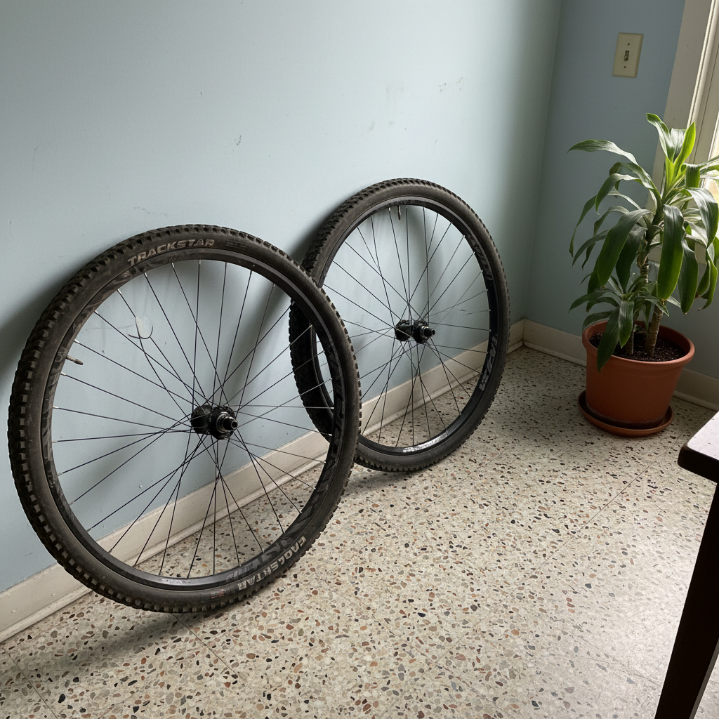 Ruedas MTB Carbono trackstar con bujes dt swiss
