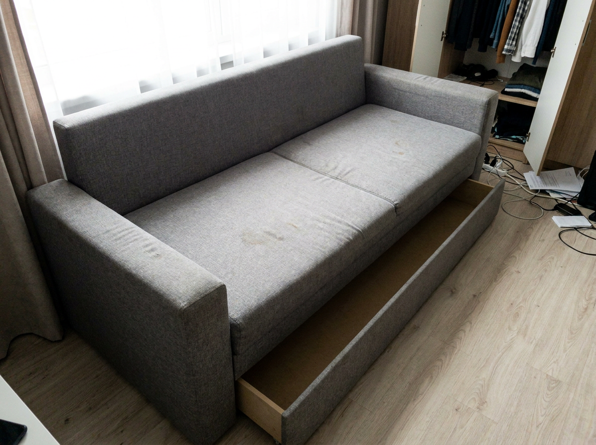 ENVIO GRATIS!! Sofá Cama con Almacenaje