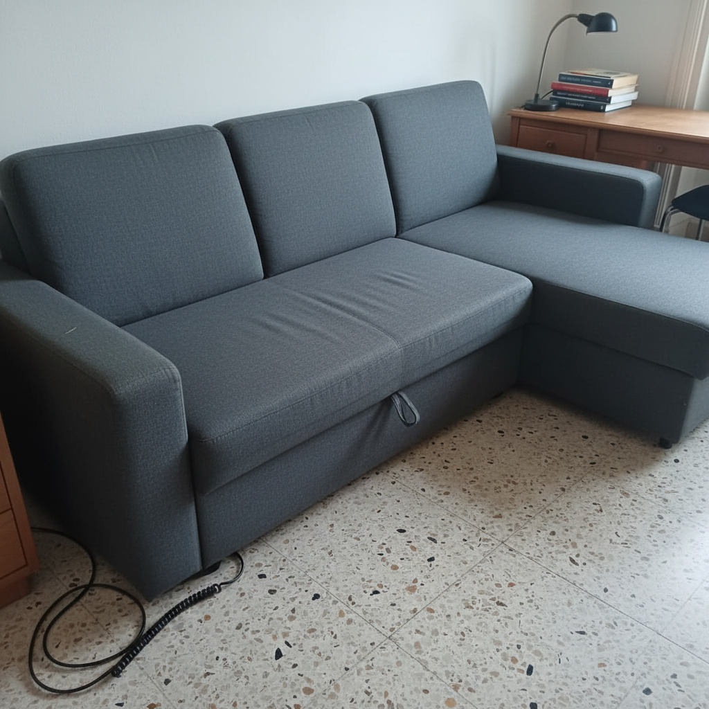 SOFA CHAISELONGUE Y SOFA CAMA CON ARCON