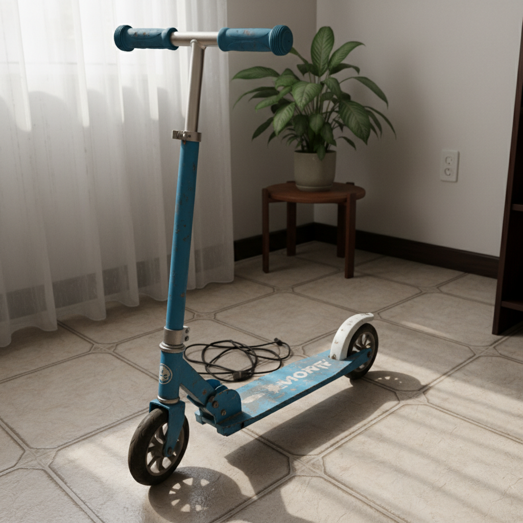 Patinete Eléctrico Infantil Azul