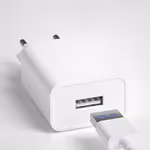 Cargador USB Universal Blanco | Adaptador de Pared Compacto para iPhone, Samsung y Android